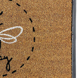 Mighty Mats Bee Happy doormat 40x60cm (British brand)