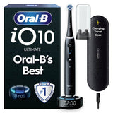 Oral-B iO10 Smart electric toothbrush Cosmic Black, imported from the UK