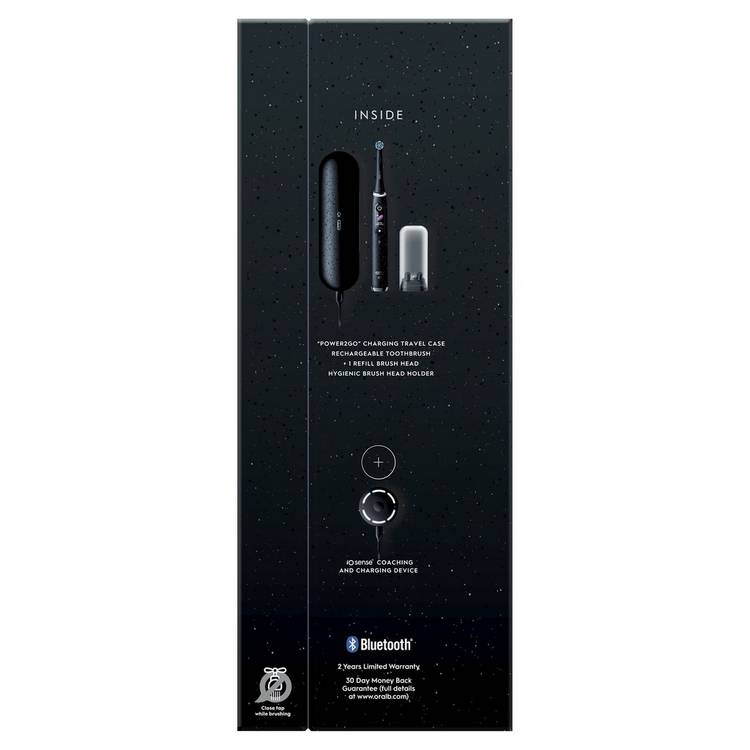 Oral-B iO10 Smart electric toothbrush Cosmic Black, imported from the UK