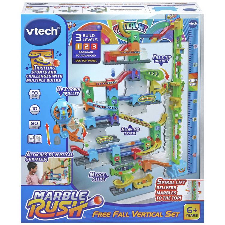 VTech Marble Rush Free Fall Vertical Set toy, British brand