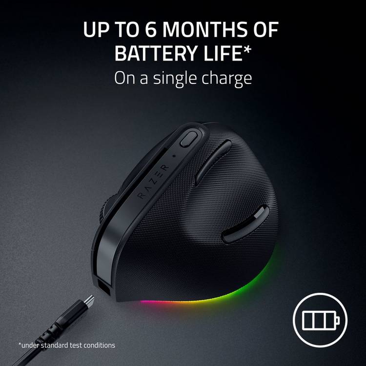 Razer Pro Click V2 vertical mouse (British brand)