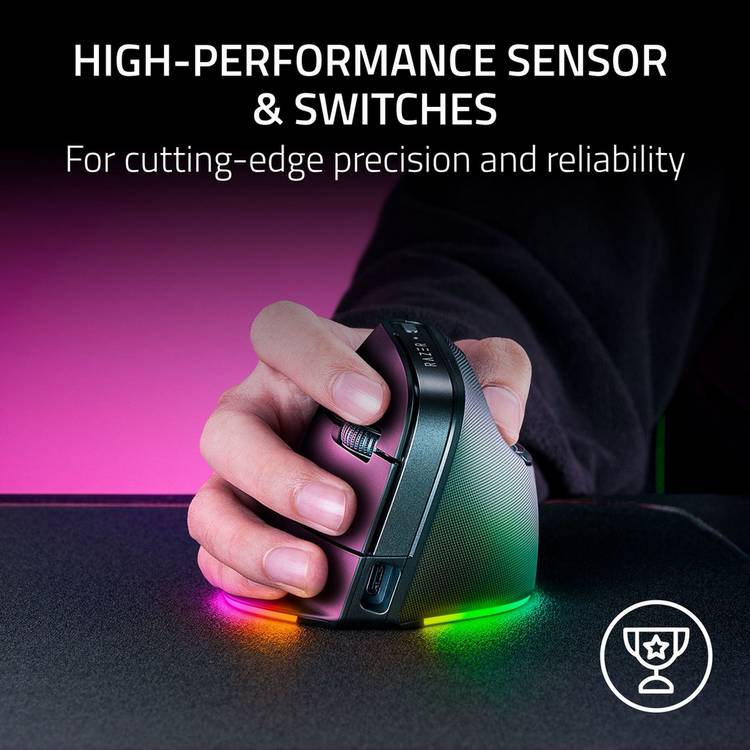 Razer Pro Click V2 vertical mouse (British brand)