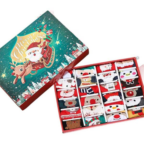 Leaper Christmas colorful socks blind box 28cm - British product