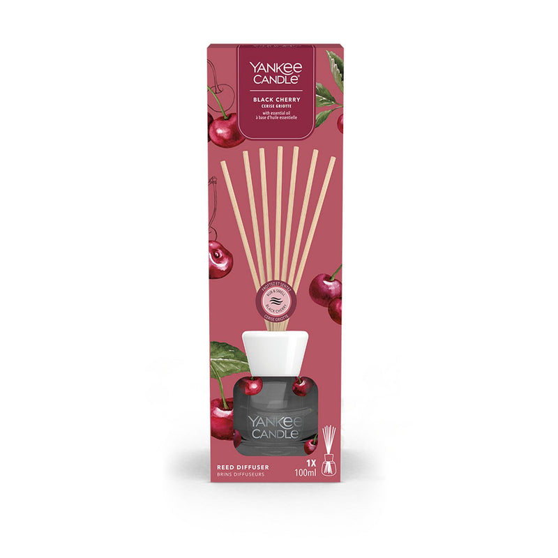 Yankee reed diffuser black cherry 100ml, imported from the UK