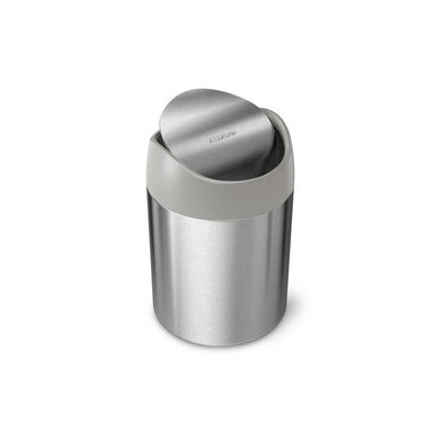 Argos Simplehuman Mini Waste Bin Stainless Steel 1.5L- Buy online at McGrocer
