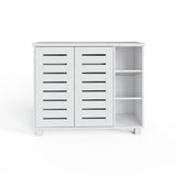 GFW Bodie white shoe cabinet storage - British product