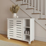 GFW Bodie white shoe cabinet storage - British product