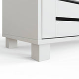GFW Bodie white shoe cabinet storage - British product