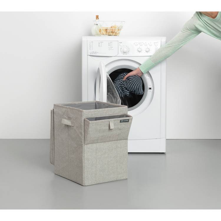 Brabantia laundry container box grey 35L - British product