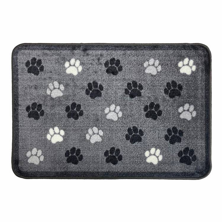 Mighty Mats paw print doormat 50x75cm (British brand)