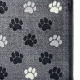 Mighty Mats paw print doormat 50x75cm (British brand)