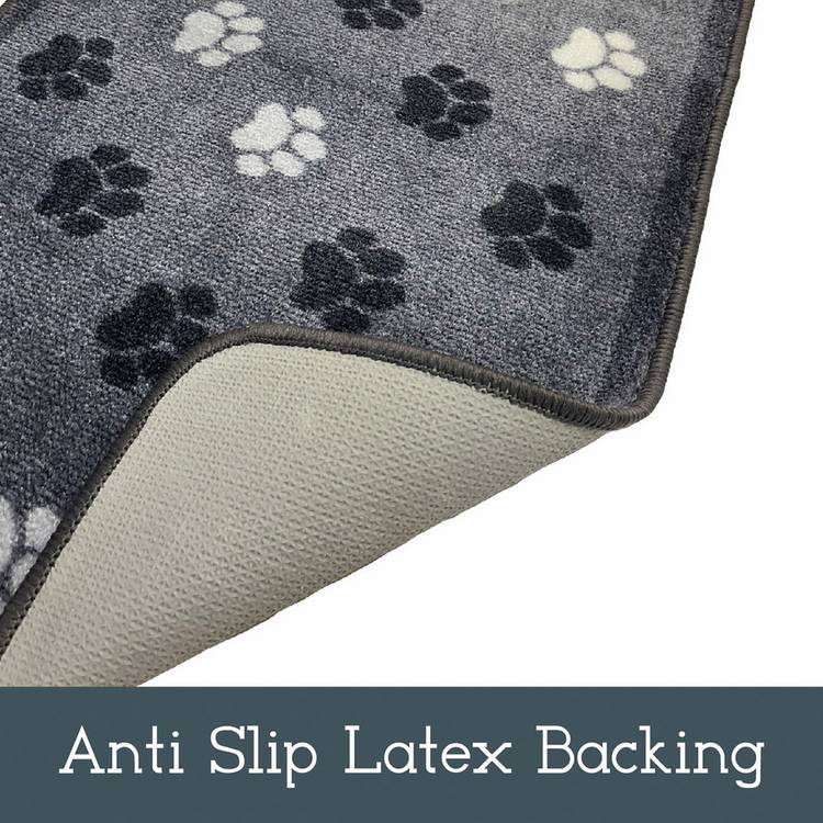Mighty Mats paw print doormat 50x75cm (British brand)