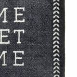 Mighty Mats washable doormat 50x75cm home sweet home (British brand)