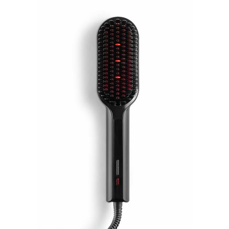 Tymo Ionic Plus hair straightening brush black, UK version