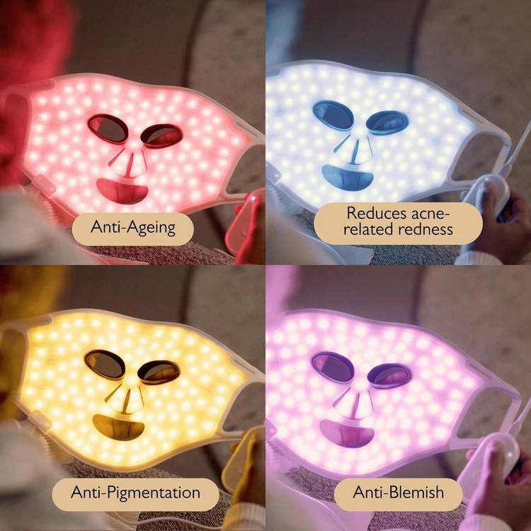 Silk'n facial LED face mask with 100 LEDs (British brand)
