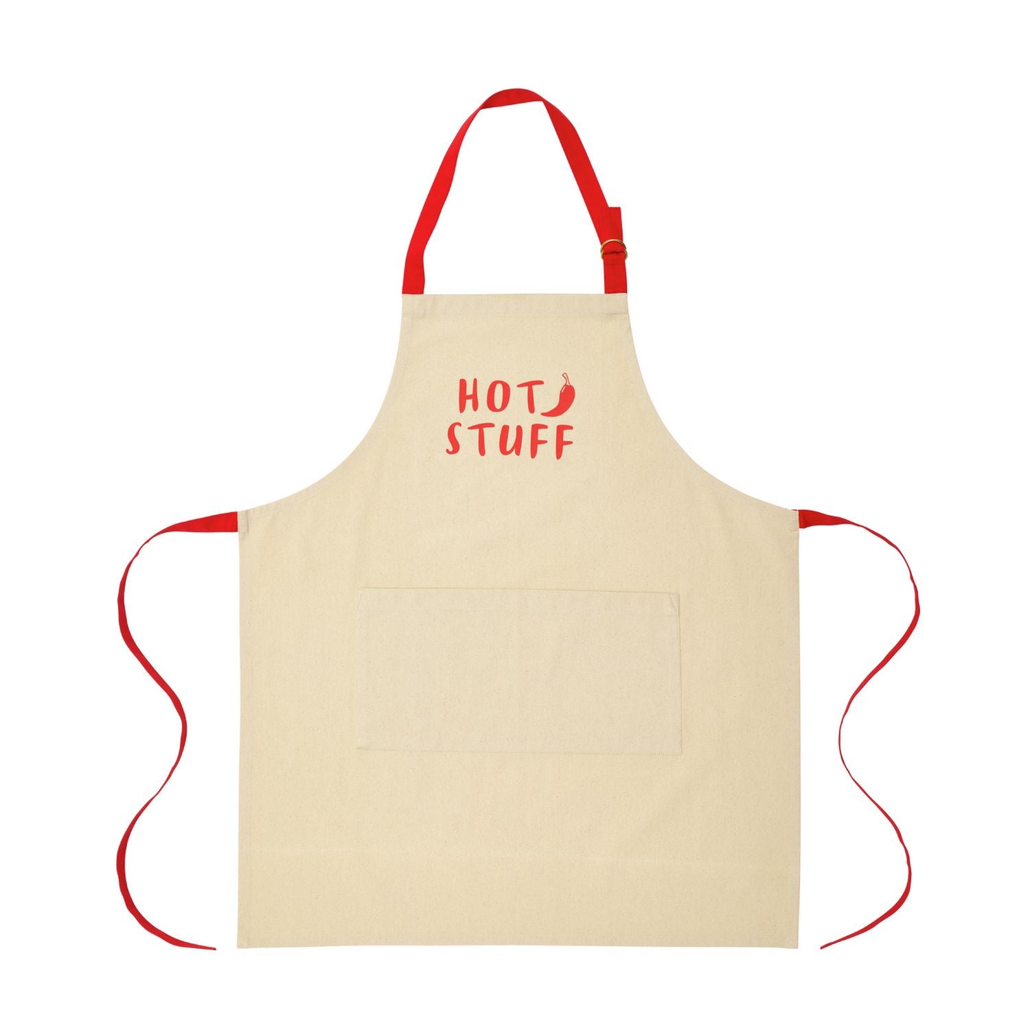 Argos Home green cotton apron with pocket (British brand)