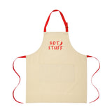 Argos Home green cotton apron with pocket (British brand)