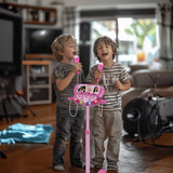 Lexibook Barbie adjustable microphone stand with two mics (British brand)