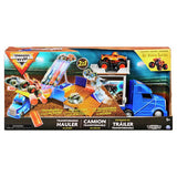 Monster Jam transforming hauler playset with El Toro Loco die-cast truck (British brand)