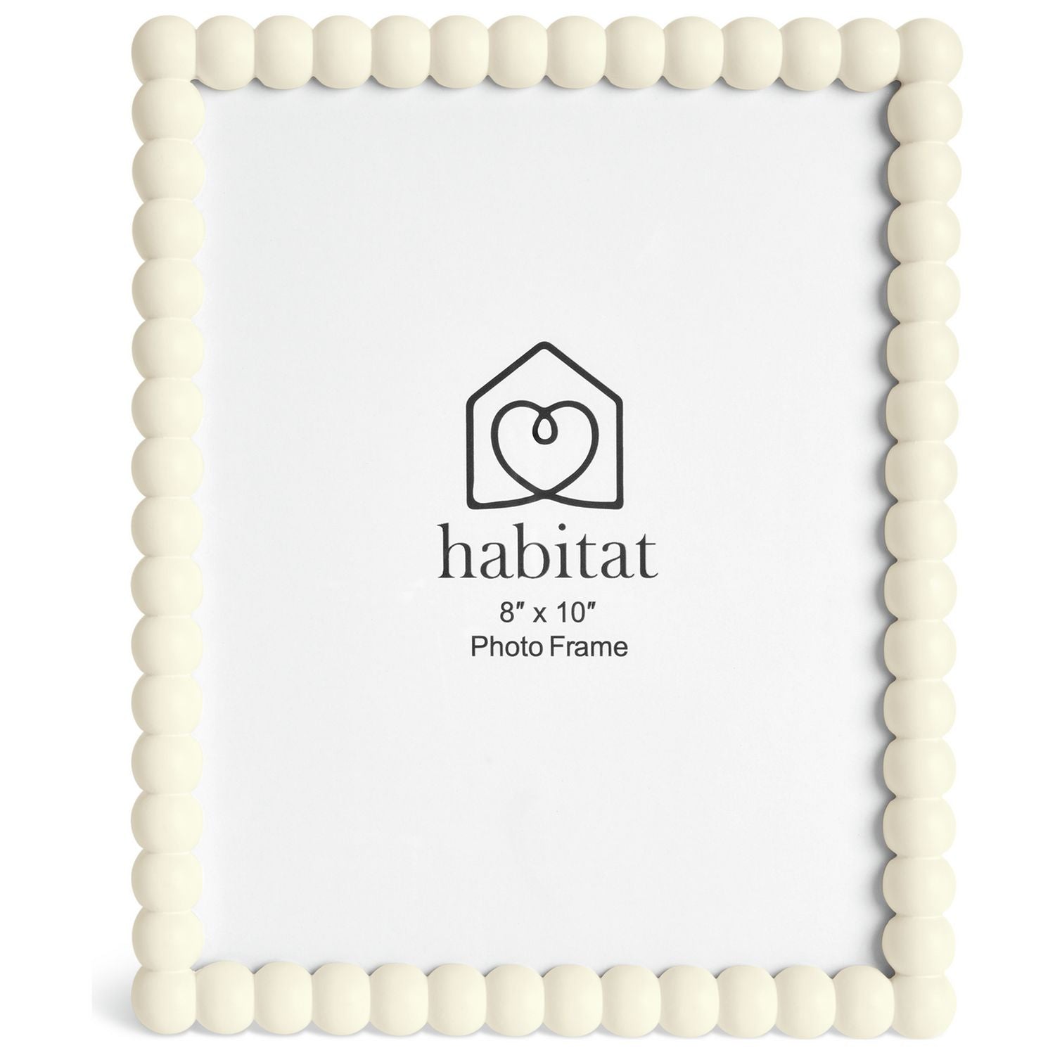 Habitat cream bobble picture frame 8x10 inch - British product