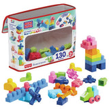 MEGA BLOKS First Builders 130-piece building blocks set, UK version