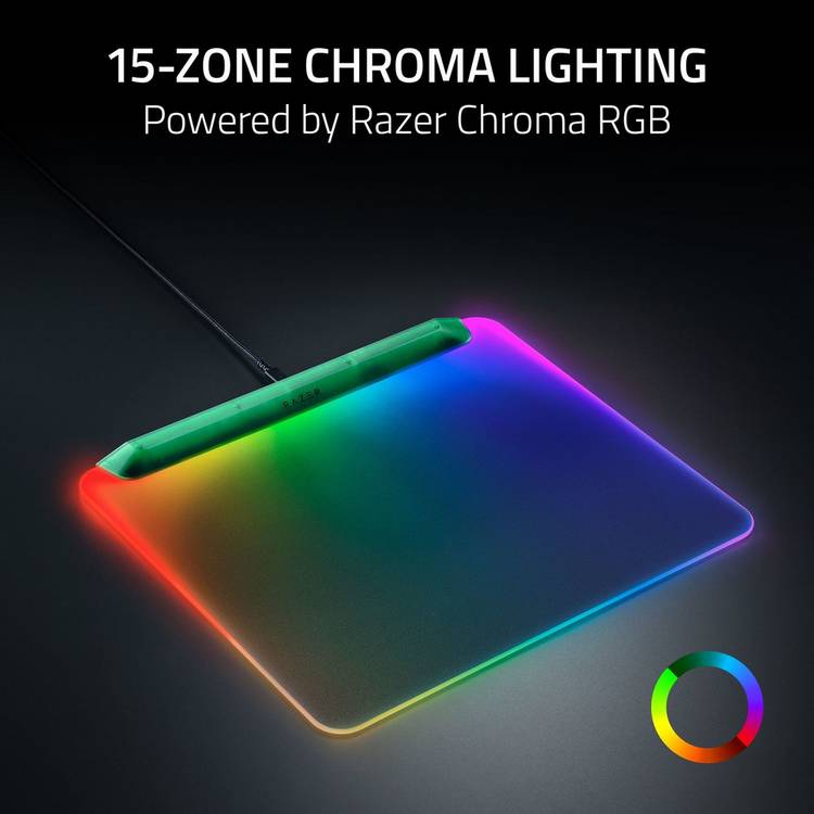Razer Firefly V2 Pro Phantom Green Edition mouse mat, UK version