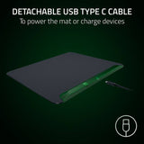 Razer Firefly V2 Pro Phantom Green Edition mouse mat, UK version