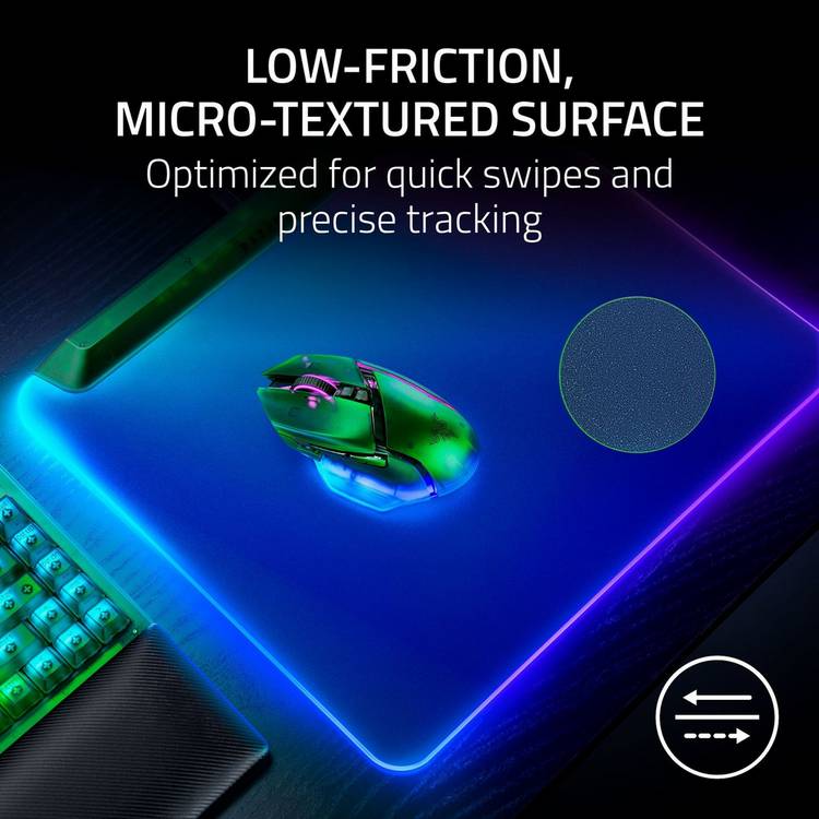 Razer Firefly V2 Pro Phantom Green Edition mouse mat, UK version
