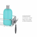 Simplehuman 2-tier overdoor shower caddy stainless steel (British brand)