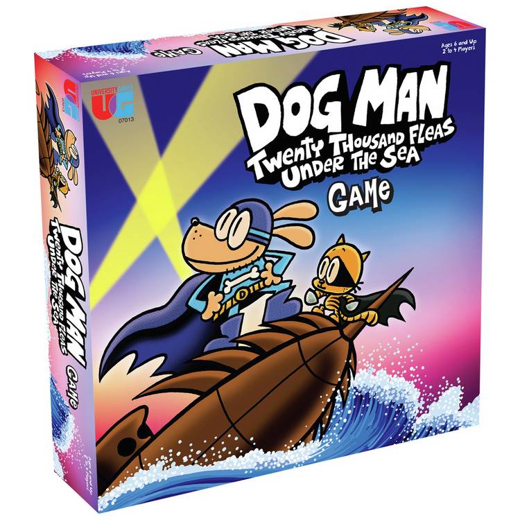 Dog Man board game 20 Thousand Fleas Under The Sea - British product