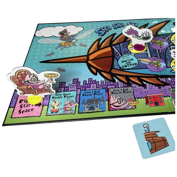 Dog Man board game 20 Thousand Fleas Under The Sea - British product