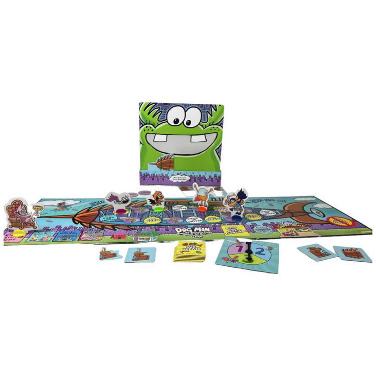Dog Man board game 20 Thousand Fleas Under The Sea - British product