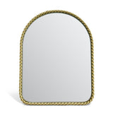 Habitat gold rope twist arch dressing table mirror 16x21cm (British brand)