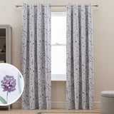 Argos Home blackout curtains purple 117x137cm, UK version