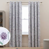 Argos Home blackout curtains purple 117x137cm, UK version