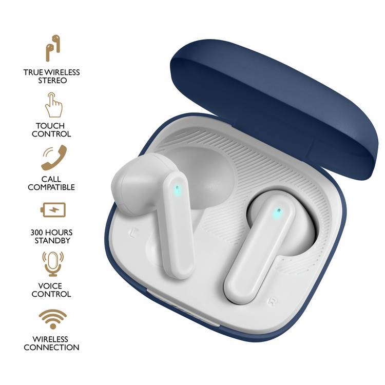 Radley navy smartwatch and earbud set, UK version