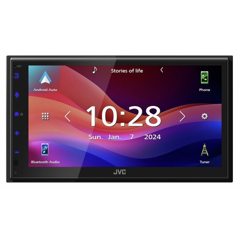 JVC KWM-593BT carplay receiver 6.8 inch, imported from the UK