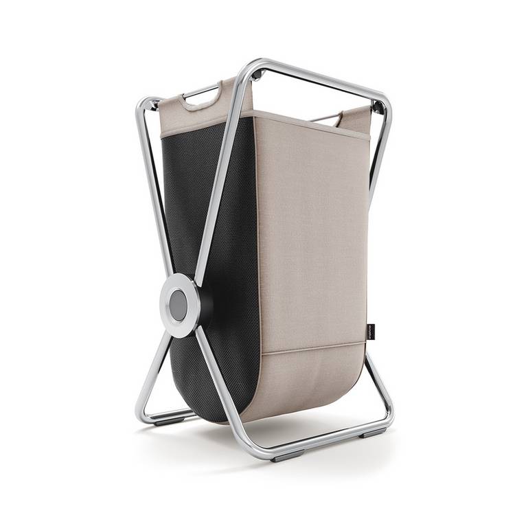 Simplehuman stainless steel laundry hamper 24L, UK version