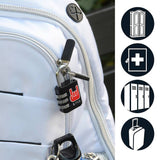 Master Lock combination padlock with pattern, imported from the UK