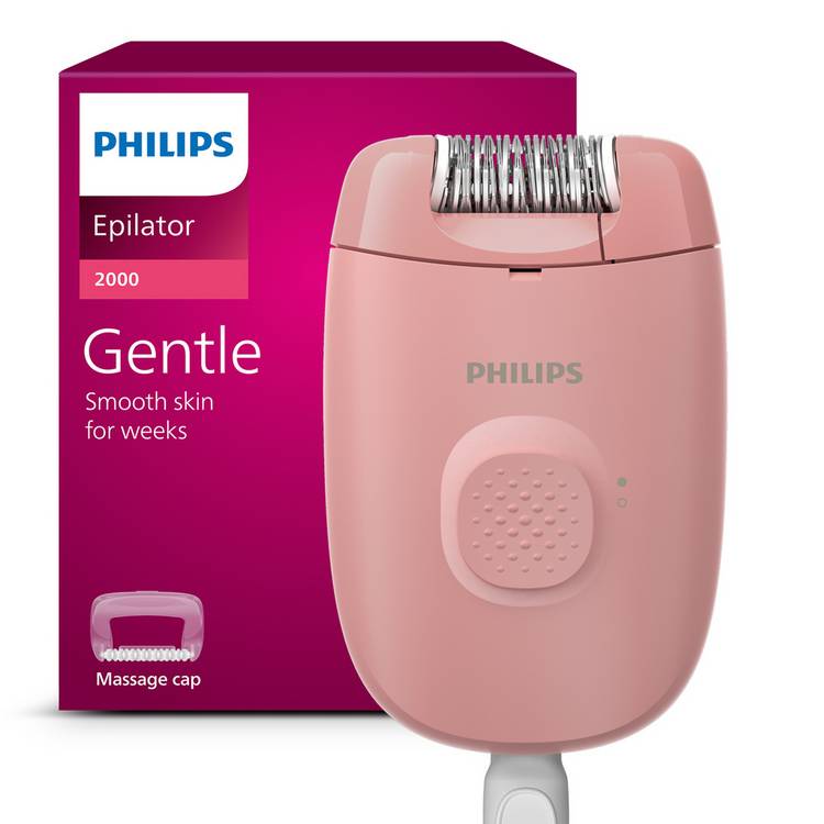 Philips corded compact epilator BRE227 - British product