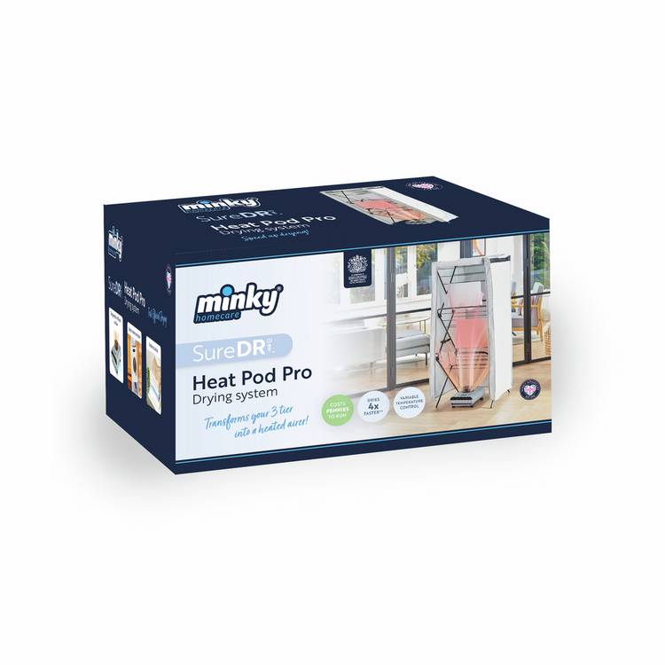 Minky Heat Pod Pro heated clothes drying system, imported from the UK