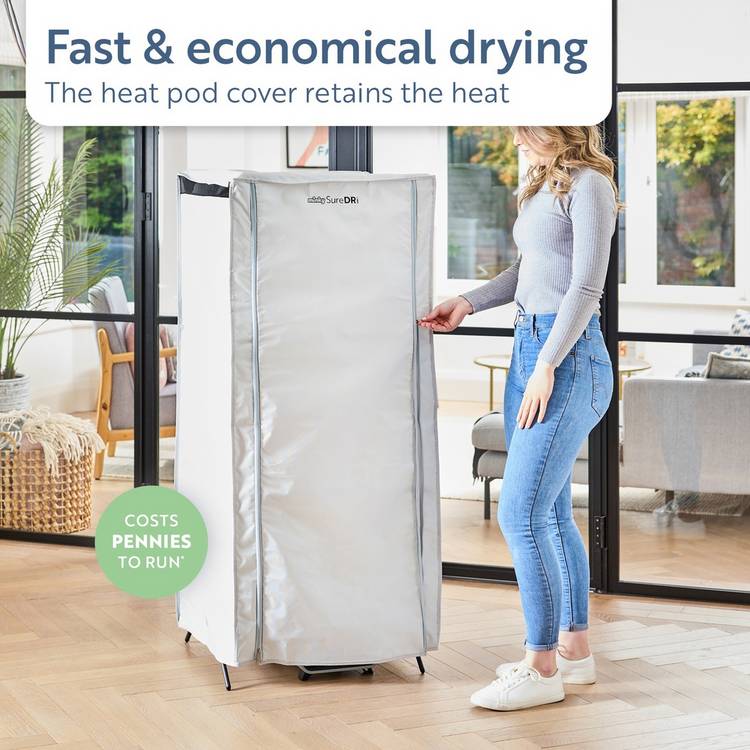 Minky Heat Pod Pro heated clothes drying system, imported from the UK