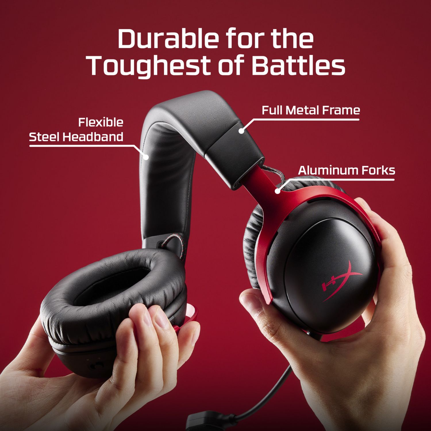 HyperX Cloud III S wireless gaming headset black (British brand)
