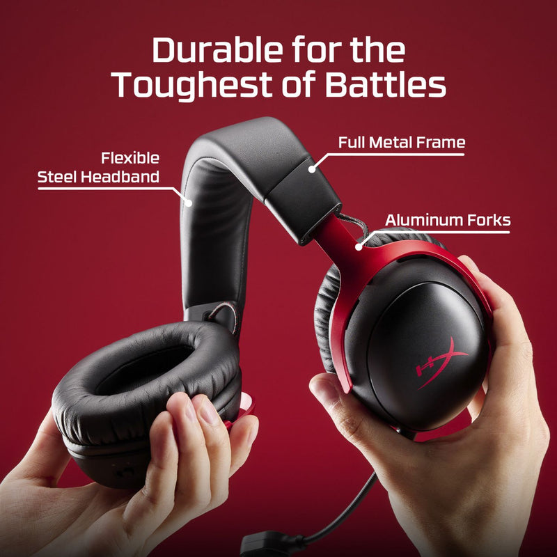 HyperX Cloud III S wireless gaming headset black (British brand)