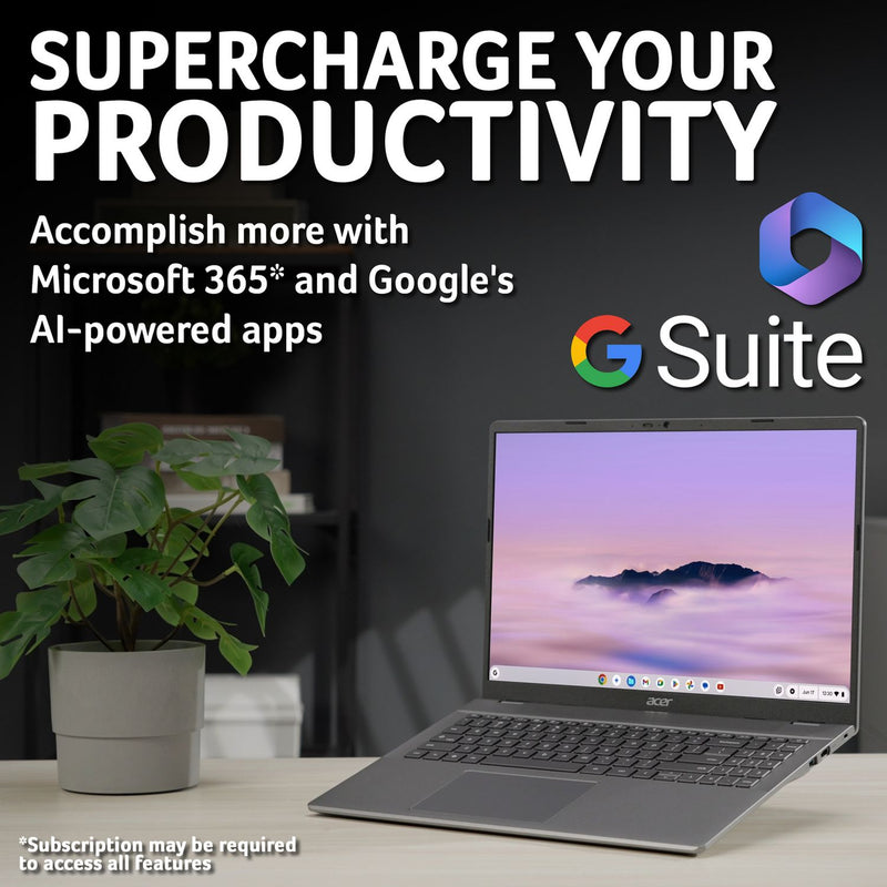 Acer Chromebook Plus Intel i5 16in - British product