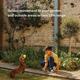 Yale outdoor motion sensor black, imported from the UK