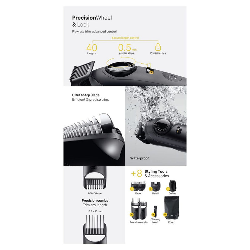 Braun BT5560 beard trimmer (British brand)