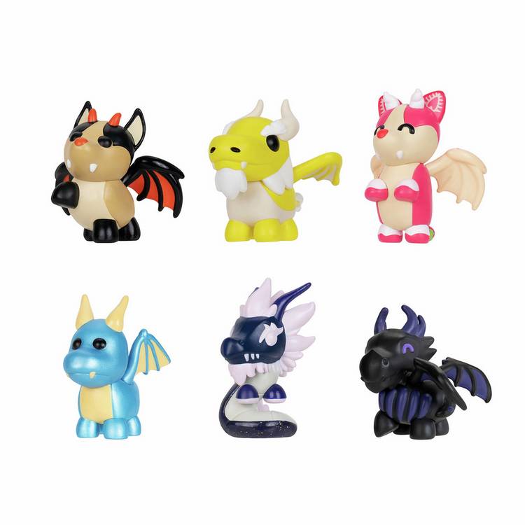 Adopt Me legendary dragons collectible pack 6 figures, imported from the UK