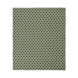 Habitat Chain Geo throw green 150x125cm, imported from the UK