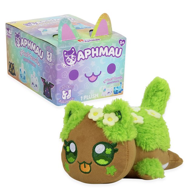 Aphmau MeeMeows Mystery 6 inch Plush Elemental Cat, UK version